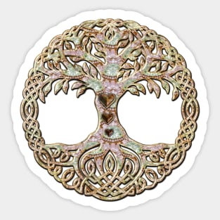 Elegant celtic tree Sticker